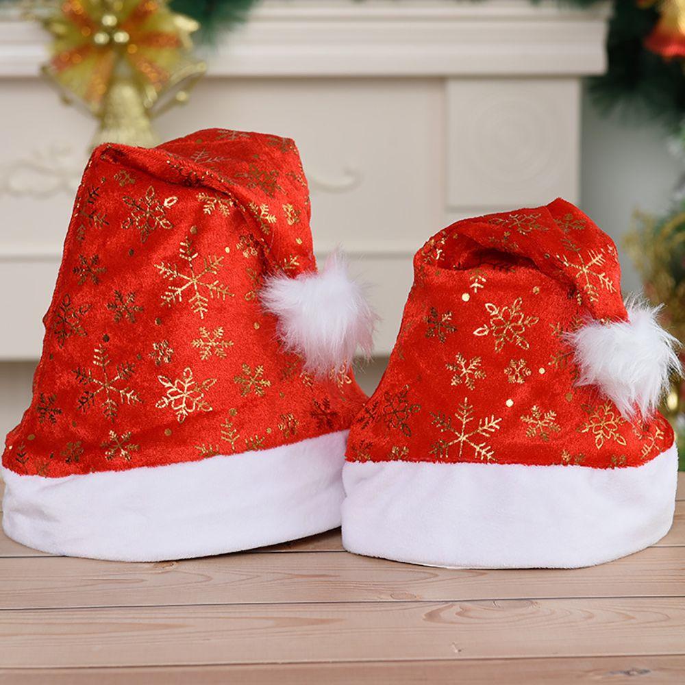 Mũ Ông Già Noel / Bông Tuyết / Ngôi Sao Nhồi Bông Phong Cách Hàn Quốc Cho Bé