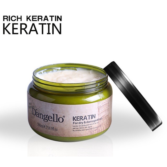 (D'angello) Dầu hấp ủ phục hồi tóc hư tổn Đanello Keratin 500ml