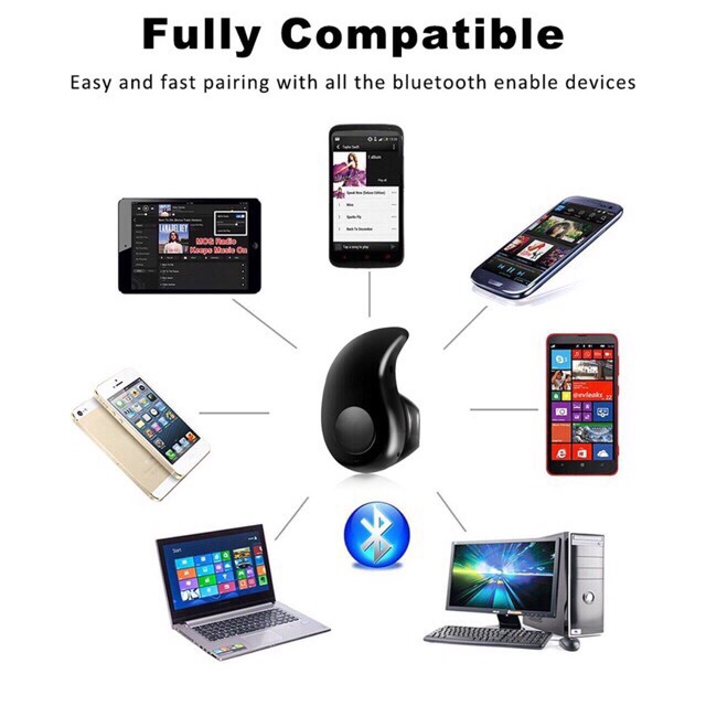 Tai Nghe Bluetooth Không Dây Mini TWS S530 Điều Khiển Cảm Ứng 9d
