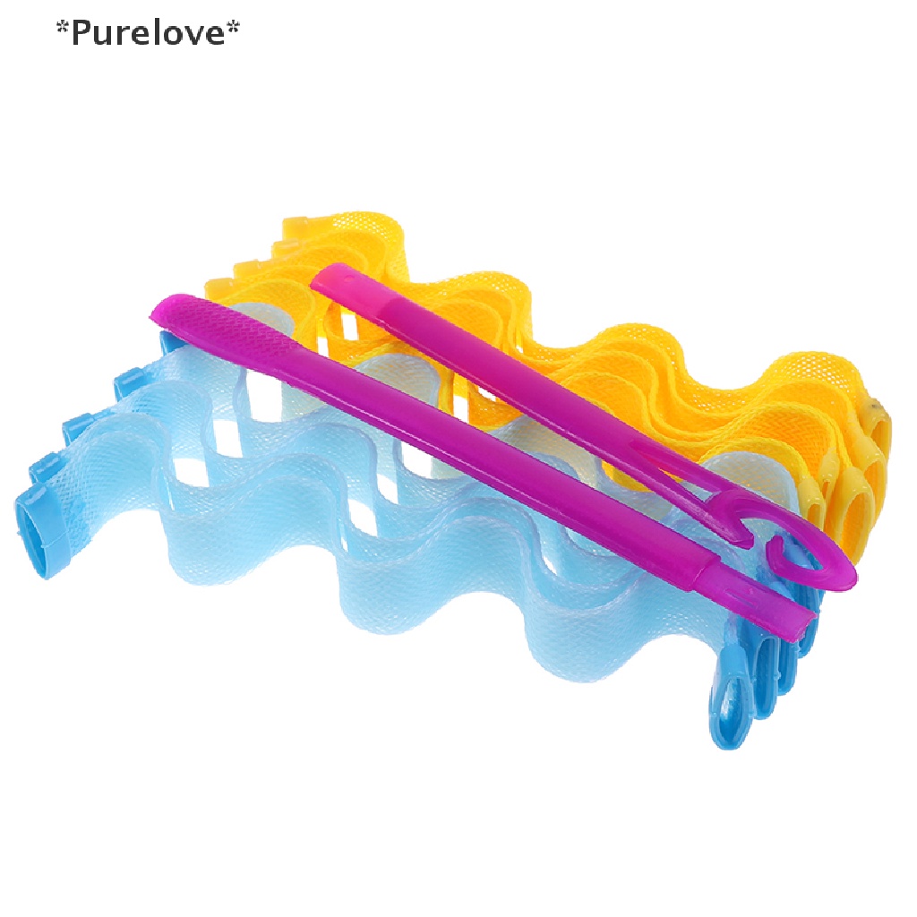 Bộ 10 Dụng Cụ Uốn Tóc 30cm Chất Lượng Cao