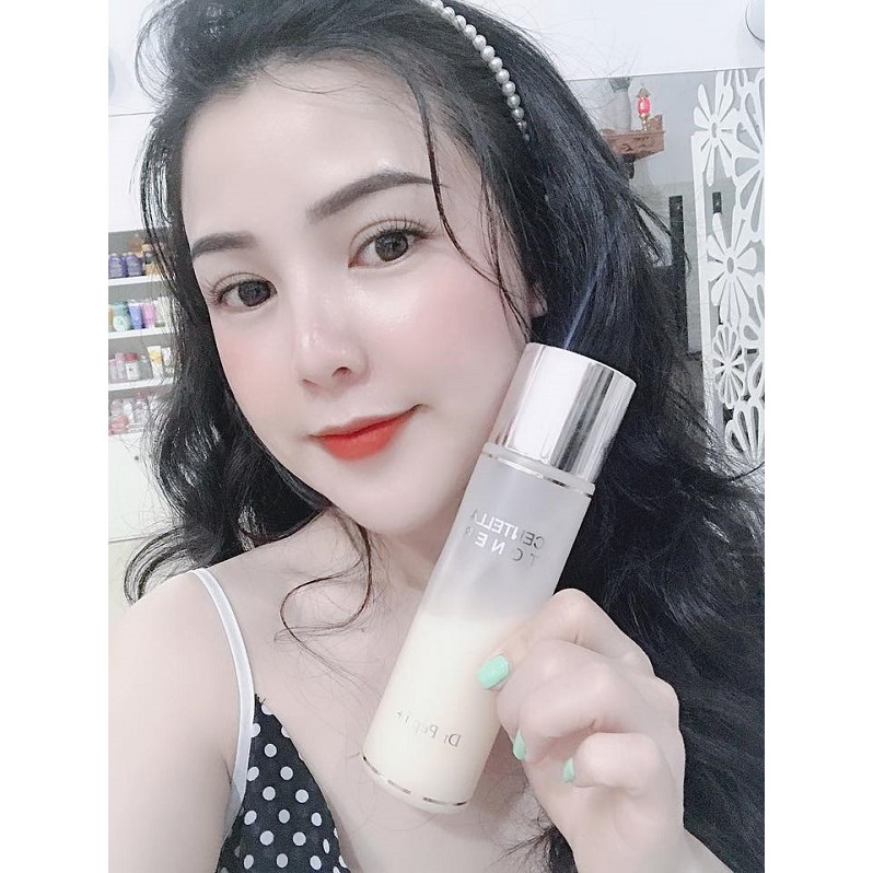 Nước hoa hồng Dr Pepti Centella Toner siêu căng bóng và đậm đặc như serum