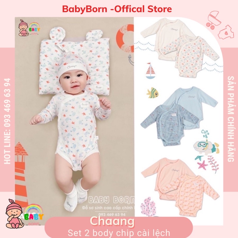 Chaang - Set 2 body chip cài lệch mềm mại K1BDC1023