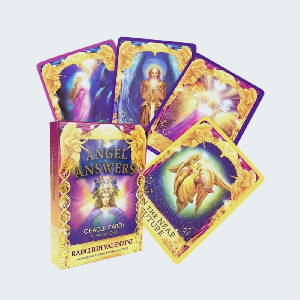 Angel Answers Oracle Cards: A 44-Card Deck Tarot Game