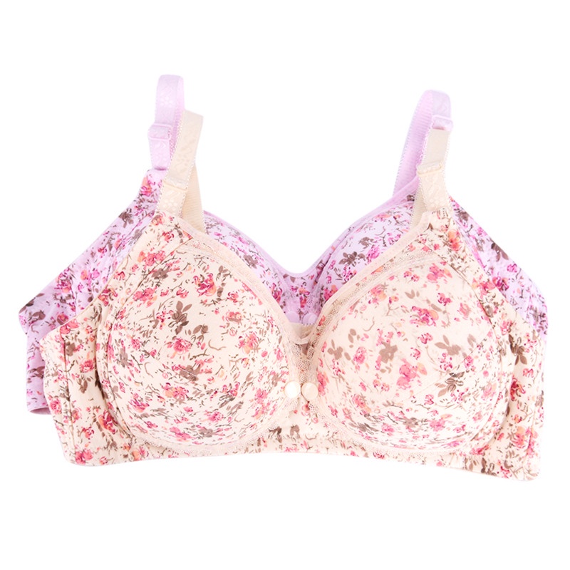 1pc Áo Ngực Họa Tiết Hoa Để Thức Ăn