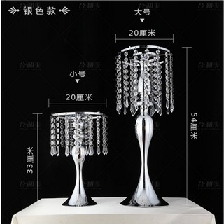 Chân nến đế cắm hoa để bàn tiệc cưới