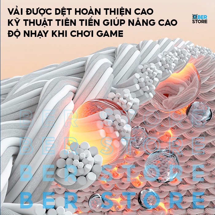 Bao tay chơi game Ber Super GL05 28 sợi bạc - Chinh phục mọi loại game Pubg, Free Fire, Liên Quân, Tốc chiến..