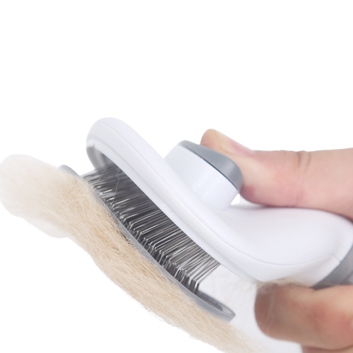 Lược Chải Lông Cho Chó Mèo Có Nút Bấm Tự Động Size To - Mã GTLKK30