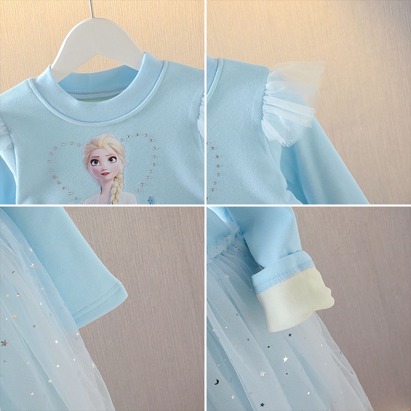 Dress Girl Princess Dresses Kids Unicorn Birthday Cosplay Cute Korean Macaron Boutique AKKU