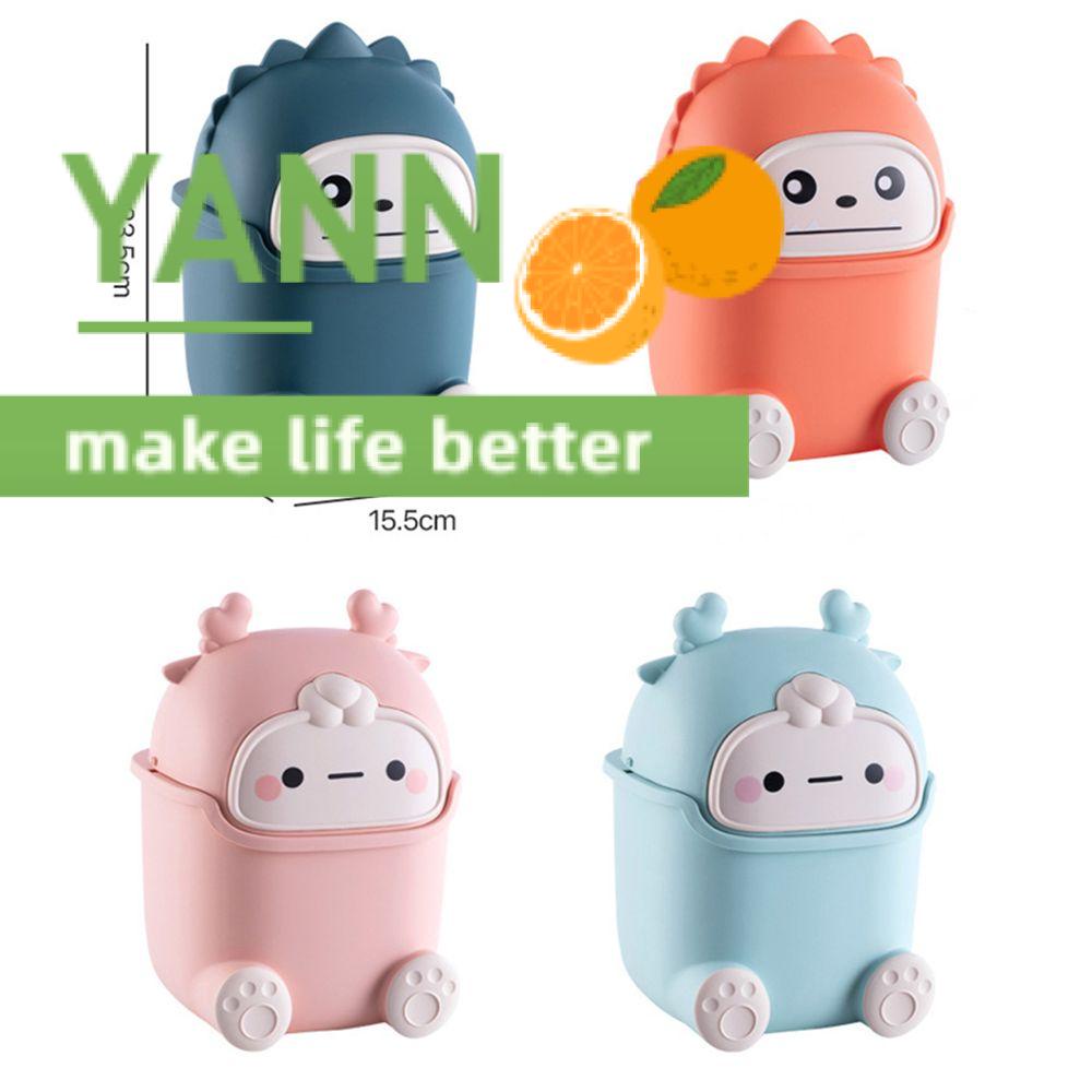 Thùng Rác Mini Đa Năng Họa Tiết Hoạt Hình Dễ Thương Tiện Dụng Cho Gia Đình/ Văn Phòng