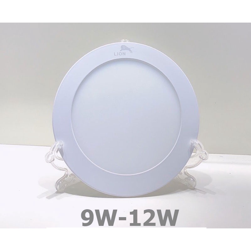 Đèn Led Âm Trần 3 Chế Độ Màu  Công Suất 9W,12W, Tròn - Vuông, Chính Hãng Lion- Tiết Kiệm Điện