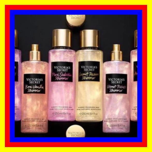 giá khai trương_ [10ml] Bộ Sưu Tập Xịt Thơm Nước Hoa Toàn Thân Victoria’s Secret Shimmer Fragrance Mist ✨Moo✨