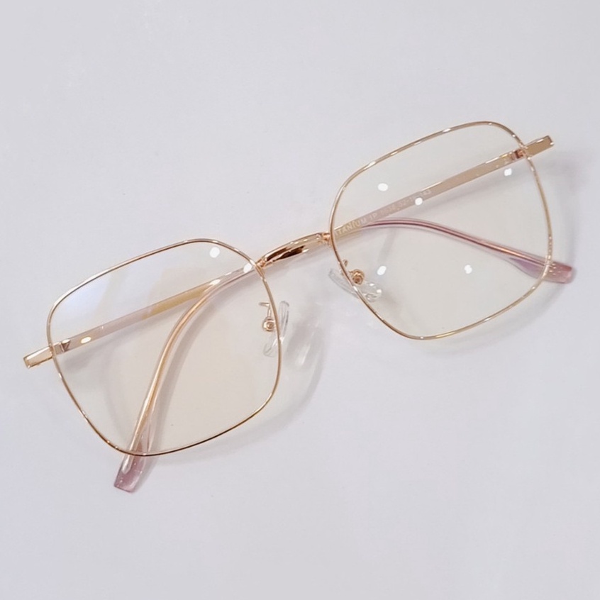 Gọng Kính 0 độ kim loại giành cho nam nữ form vừa Mã z6638