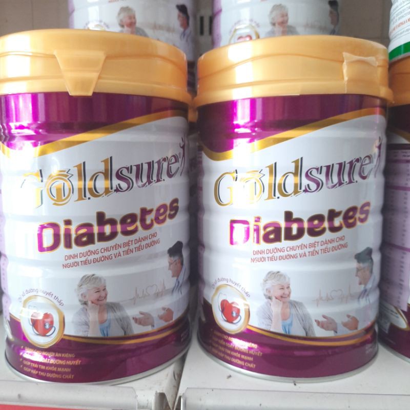 combo 2 lon sữa Goldsure tiểu đường 900g