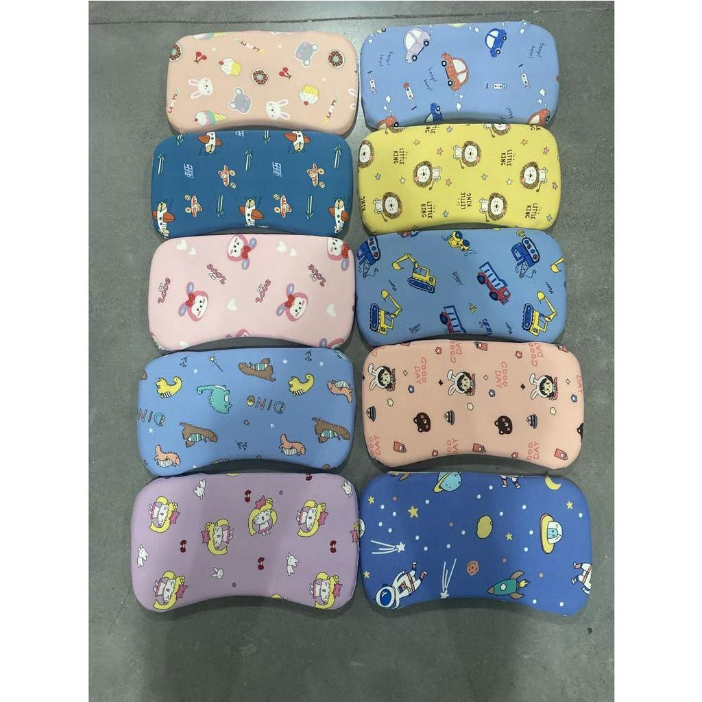 Gối cao su non chống méo đầu cho bé BQShop