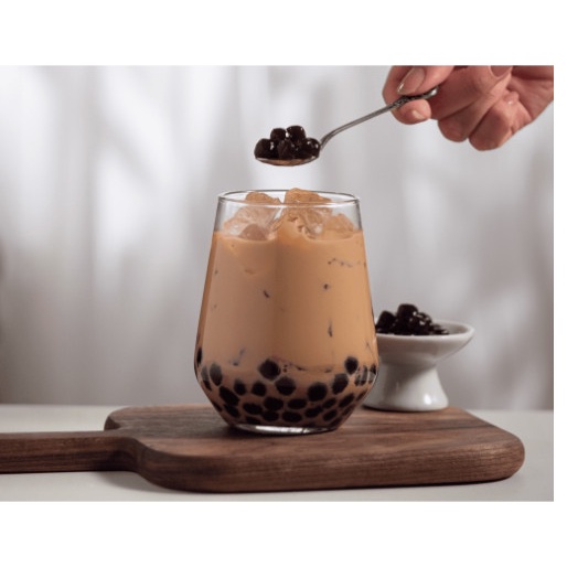 Set trà sữa trân châu đường đen tự nấu, Set nguyên liệu pha trà sữa truyền thống 4 món thơm ngon, đầy đủ siêu dễ làm