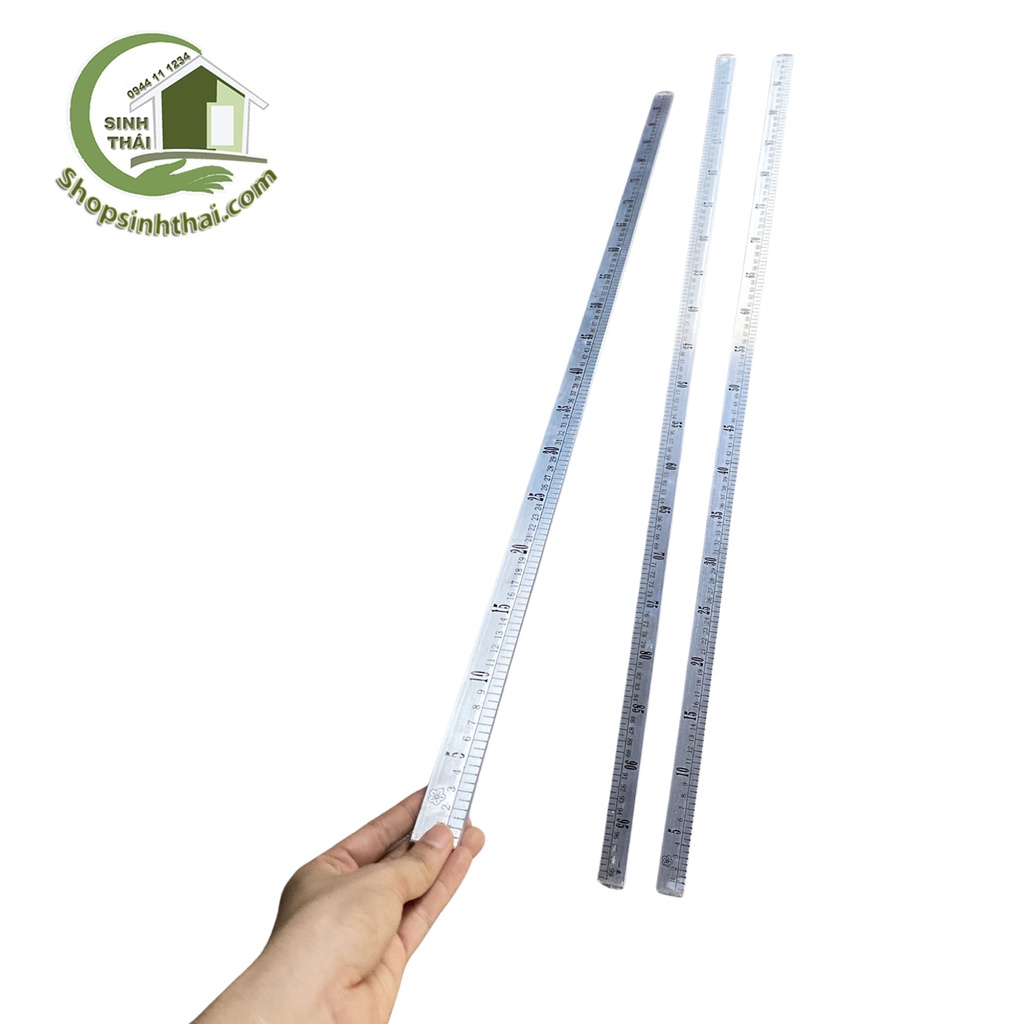 Thước nhôm đo đồ đạc, thước dài 1 mét  - bản rộng 2,5cm x dày 0.7cm