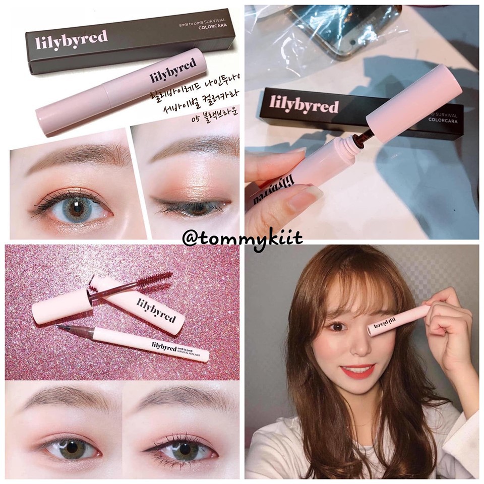 👁 🎟kẻ mắt Mascara LILYBYRED am9 to pm9 SURVIVAL COLORCARA | BigBuy360 - bigbuy360.vn