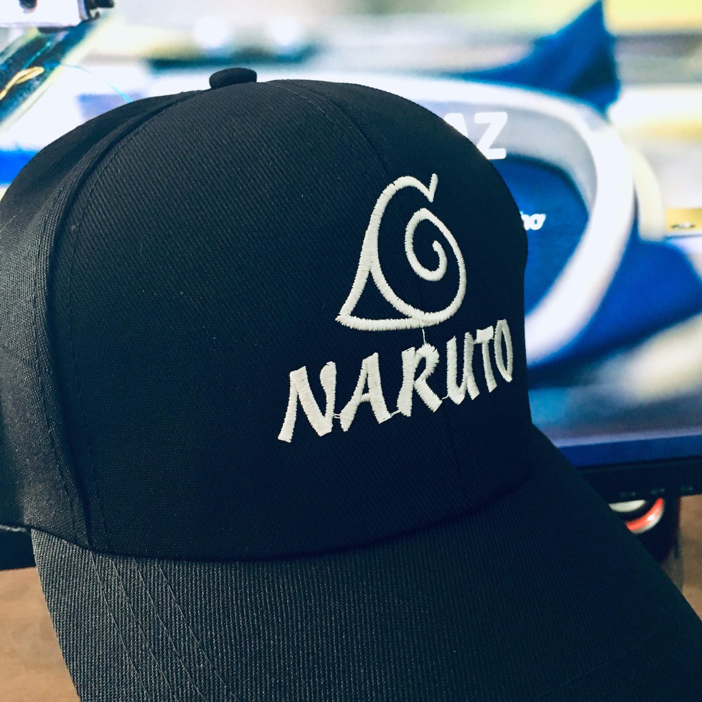 Nón kết thêu logo Naruto Làng Lá - Mũ Lưỡi Trai AZ MT130