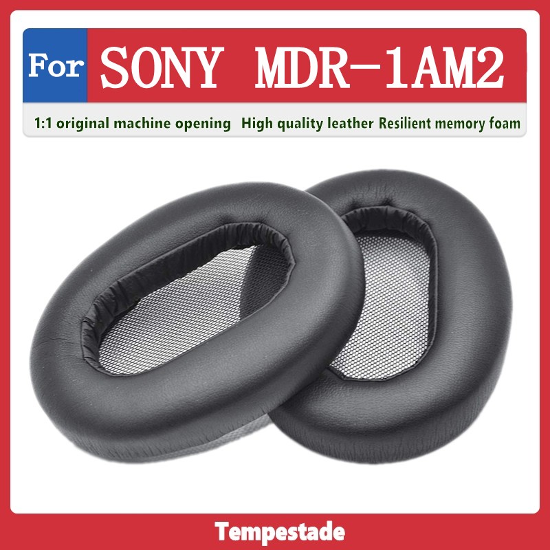Vỏ Bọc Bảo Vệ Tai Nghe Chụp Đầu Bằng Xốp Phủ Da Thay Thế Tiện Dụng Cho SONY MDR 1AM2