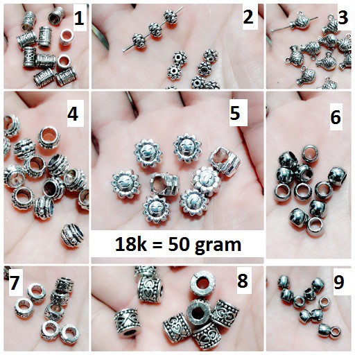 [Mã FAMAYFA2 giảm 10K đơn 50K] Sỉ charm bạc cổ : 50g / 1 gói = 23k [ sỉ charm tphcm ]