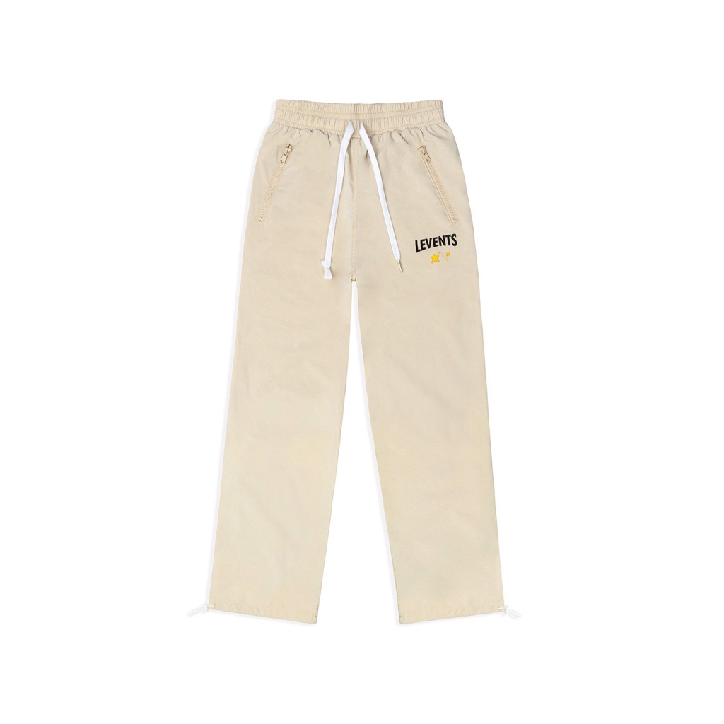 Quần LEVENTS® SPACE STRAIGHT PANTS Black &amp; Cream