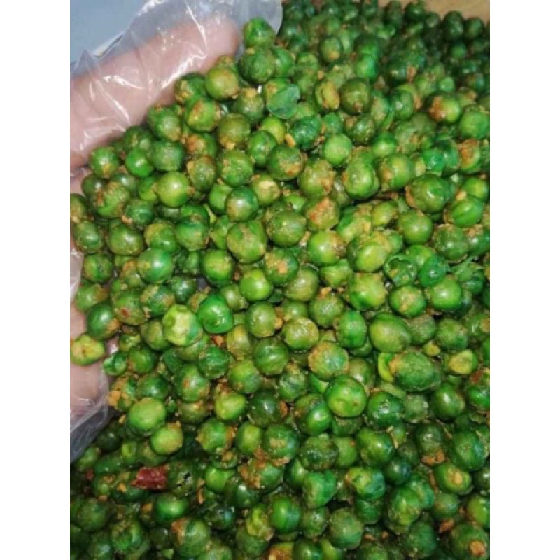 Đậu hà lan rang muối tỏi ớt hạt to giòn 500gr
