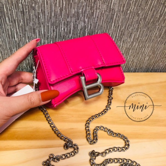 [Xã Hàng][Mang 2 Kiểu, Có Thể Đeo Bụng] Túi Đeo Chéo Mini Chữ B Phong Cách Hàn Quốc Xịn Sò 2020 | BigBuy360 - bigbuy360.vn