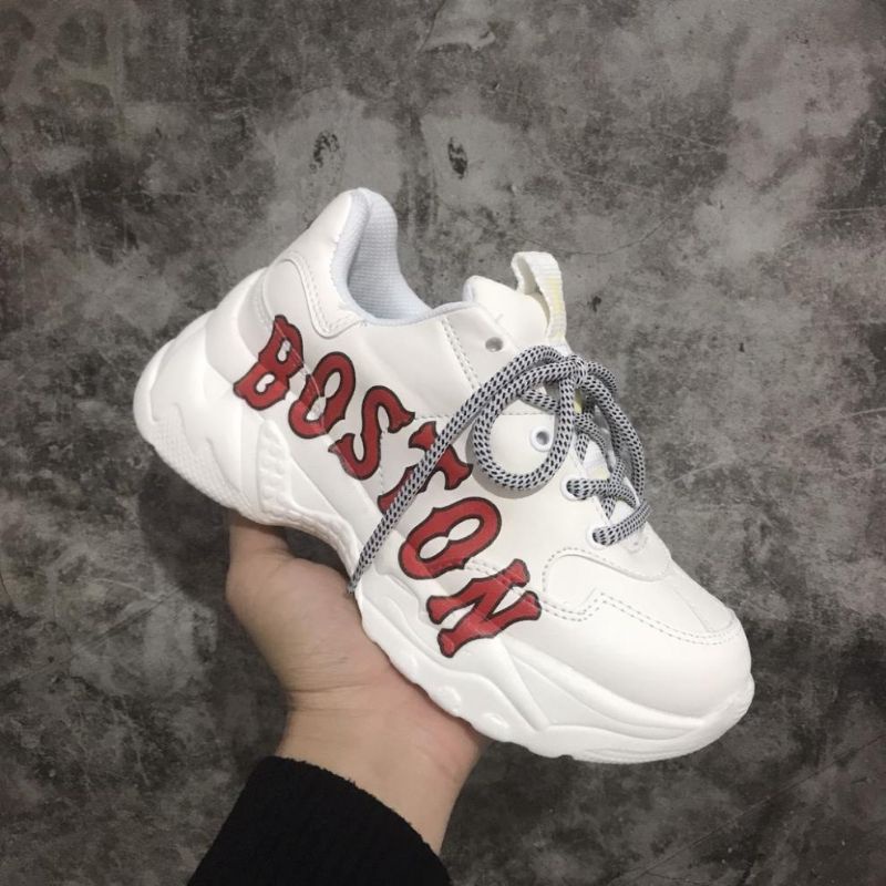 Giầy Sneaker tăng chiều cao MLB Boston full box và bill