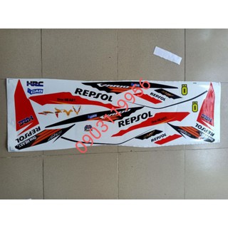 tem rời vario trắng repsol - decal huyentran