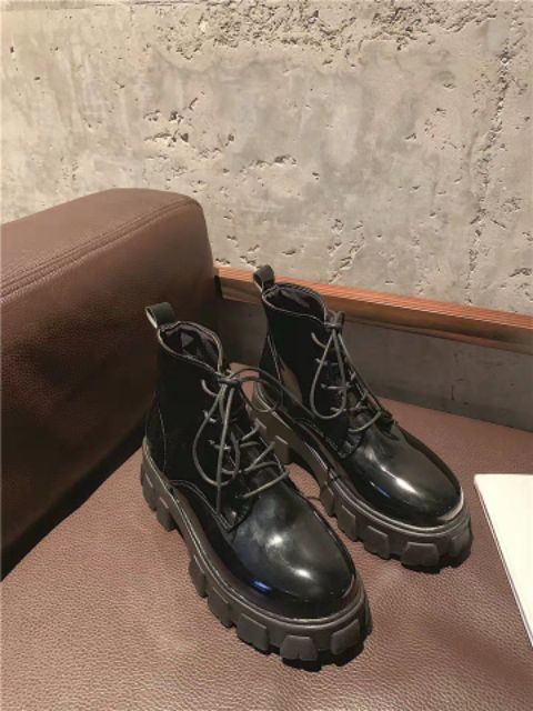 [ Sẵn sz 36,39] Order  boots cao cổ đế chiến binh design mới 2019, hàng quảng châu loại đẹp