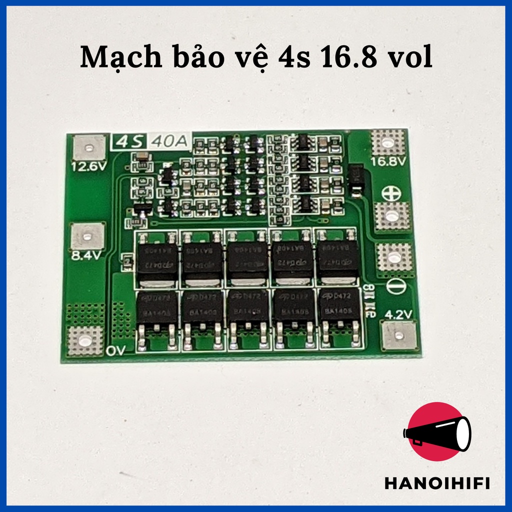 Mạch sạc, mạch bảo vệ pin Lithium, pin lion, pin 18650 chất lượng cao