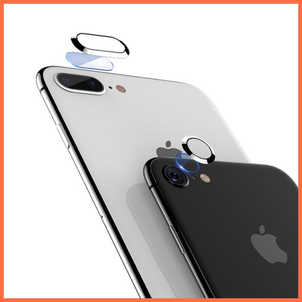 [HOT] COMBO KÍNH CƯỜNG LỰC DẺO CAMERA + VIỀN KIM LOẠI BẢO VỆ CAMERA DÀNH CHO IPHONE 6/6S/6+/6S+ 7/8 7/8+ X XR XSMAX