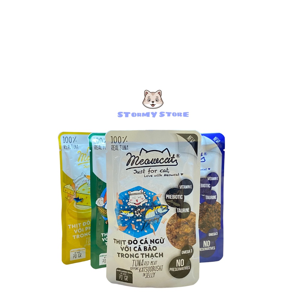 PATE MEOWCAT DÀNH CHO MÈO GÓI 70G