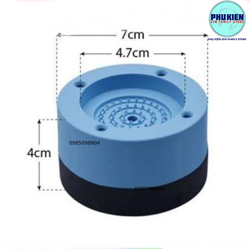Hộp Bộ 4 Miếng Đế Đệm Cao Su Lót Chân Máy Giặt Chống Rung Chống Ồn_LOẠI TỐT | BigBuy360 - bigbuy360.vn