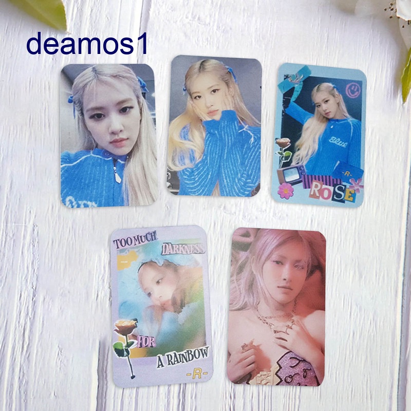 Bộ 5 ảnh thẻ của ca sĩ ROSE thiết kế độc đáo