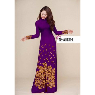 Vải bộ áo dài, vải in 3D