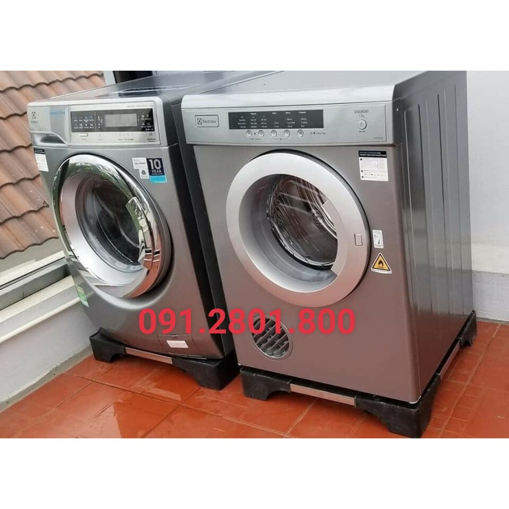 Chân kệ máy giặt cửa ngang 7kg - 12kg loại tốt chắc chắn