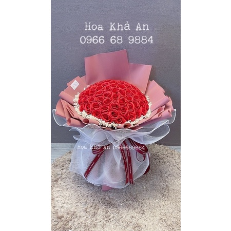 [-70k ship] Hoa sáp 4 lớp cao cấp 70bông mix baby sang chảnh. Hoả tốc HN