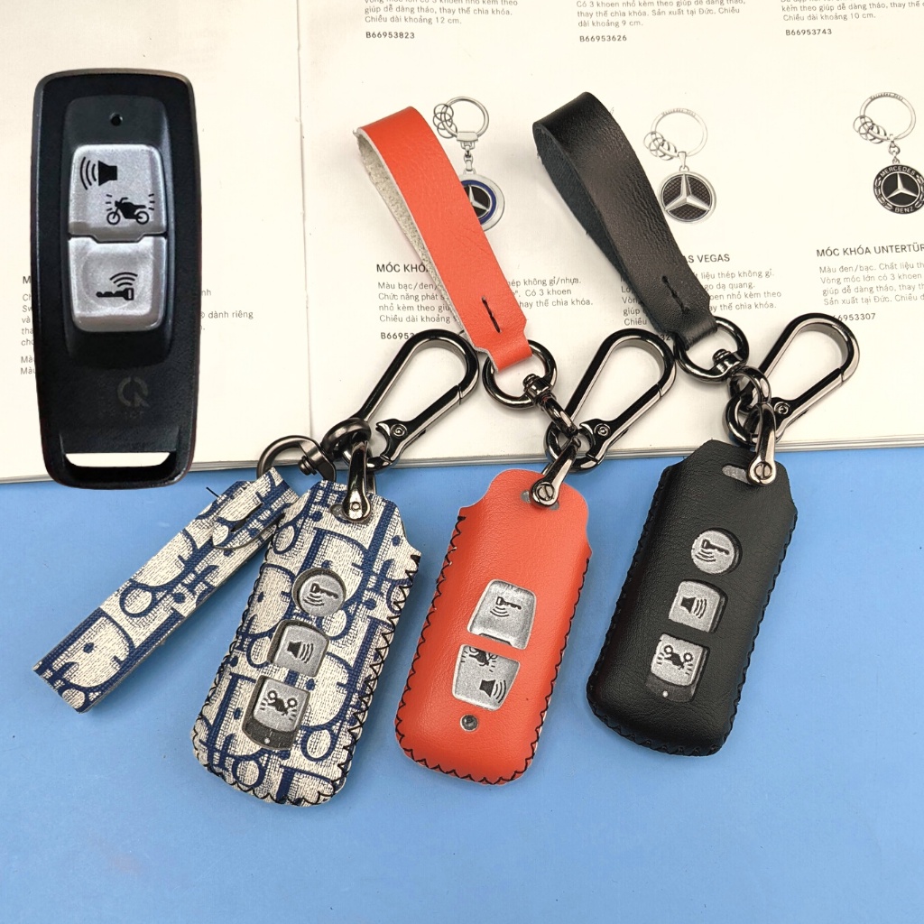 Bao Da Smartkey SH,bao chìa khoá sh nhiều màu sắc ( Móc D )