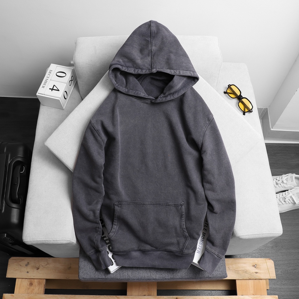 Áo Hoodie Acid Wash