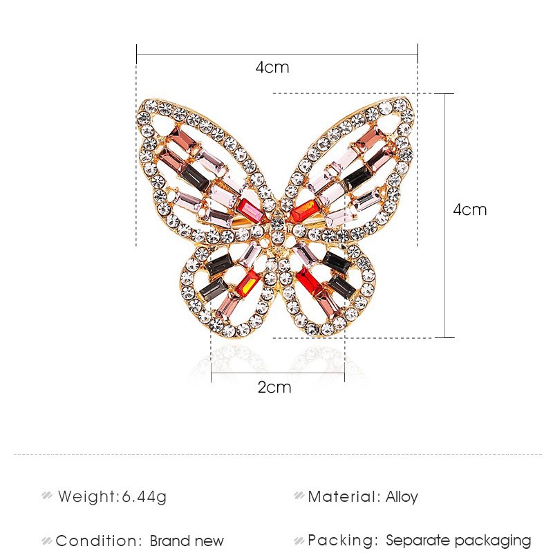 Beautiful Fashionable Butterfly-shaped Alloy Ring