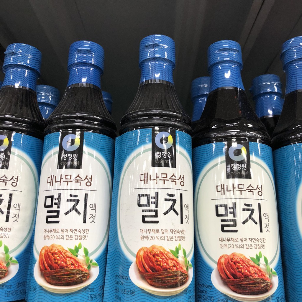 Chai 1 Kg Nước Mắm Cá Cơm Hàn Quốc Daesang - Dùng Làm Kim Chi