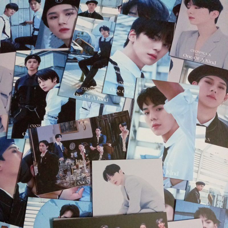 Lomo card 90 ảnh nhóm Monsta X - One Of A Kind có lẻ 3 set miễn phí cán màng