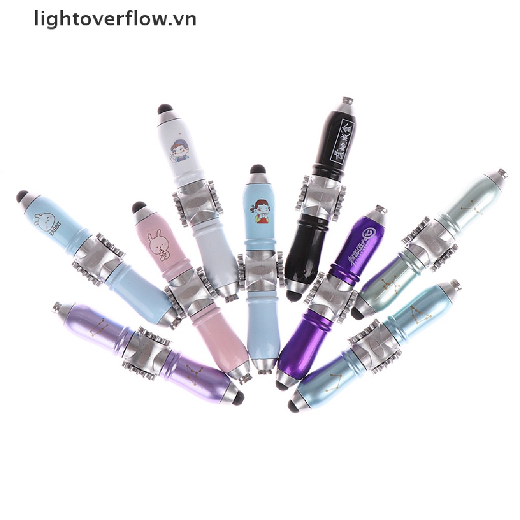 Bút Bi Xoay Có Đèn LED Phát Sáng Độc Đáo