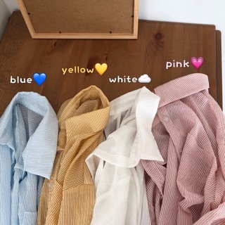 ORDER Áo sơ mi basic sơ mi mỏng mùa hè - nhiều màu