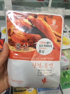Combo 5 Mặt nạ giấy Natureby Essence Mask Sheet
