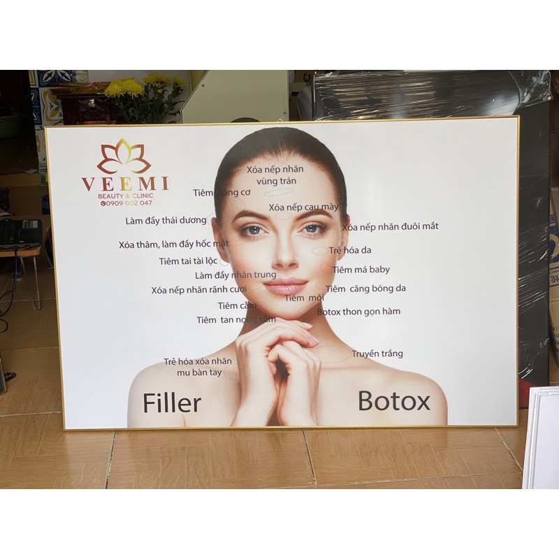 TRANH SPA TIÊM FILLER - BOTOX CHO SPA THẨM MỸ VIỆN