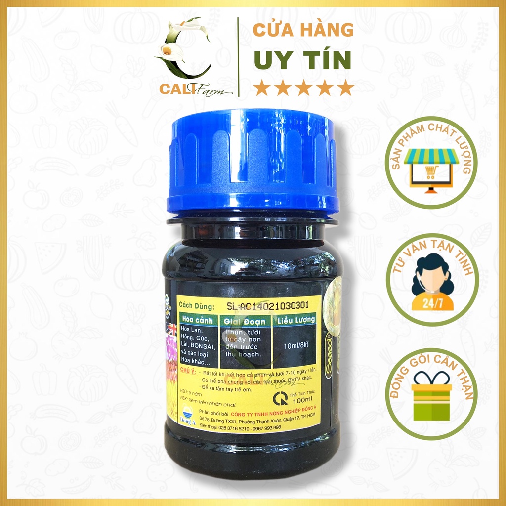 Phân bón lá Org Hum Ra Rễ Bật Mầm 100ml