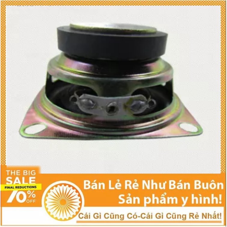 Loa mini công suất 3W 4r cỡ 4cm chất lượng cao có tai bắt vít