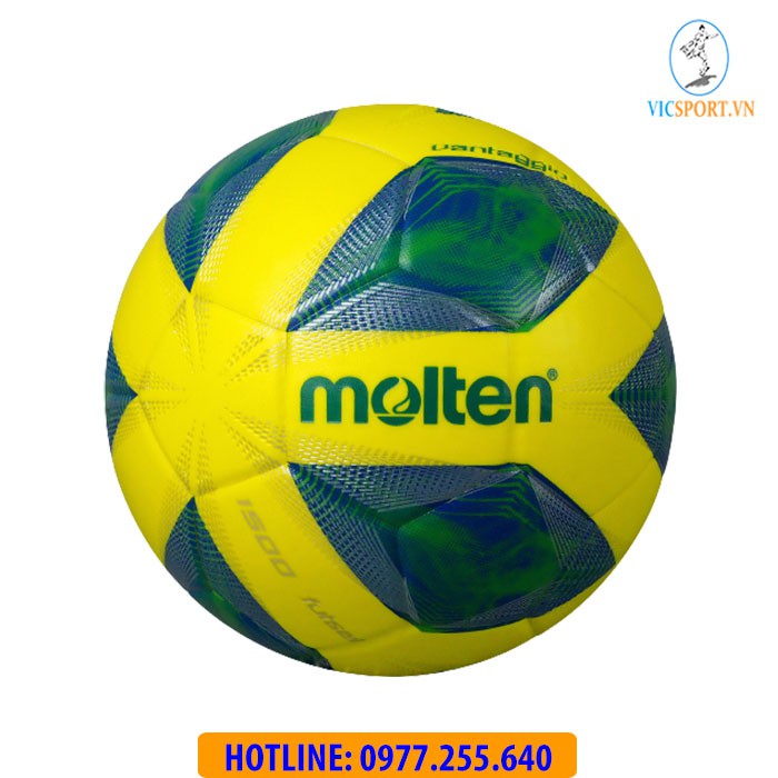 (Tặng kèm lưới+kim bơm) Quả bóng đá, bóng Futsal Molten, chất lượng cao, chính hãng - Vicsportvn